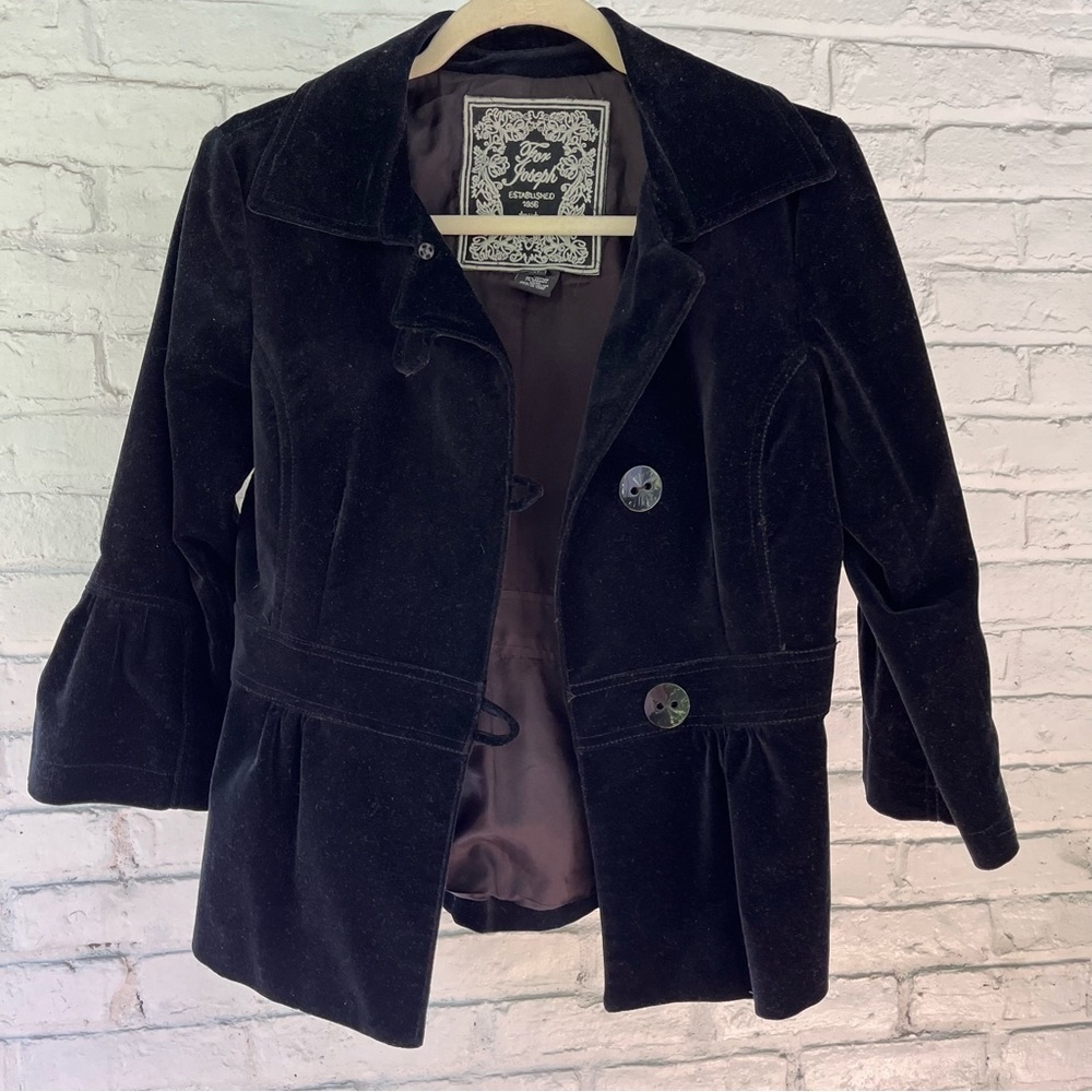 FOR JOSEPH Velvet Jacket - Picture 3 of 8